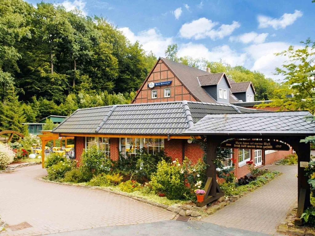 Hotel Weinschanke Rohdental Hessisch Oldendorf ภายนอก รูปภาพ